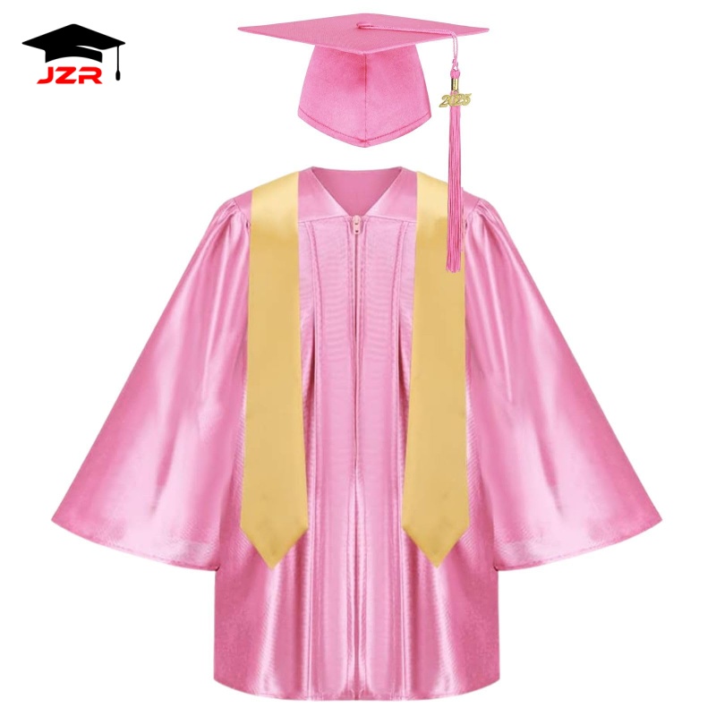 Wholesale Shiny Royal Blue Graduation Uniform Preschool Graduation with Cap  Gown Gold Stole Tassel Sash| Alibaba.com