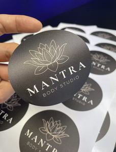 สติกเกอร์ติดเทียนรูปสี่เหลี่ยมผืนผ้า พิมพ์สีตามสั่ง กันน้ำ สำหรับบรรจุภัณฑ์น้ำมัน<span class=keywords><strong>หอม</strong></span>ระเหย - Product Image 3