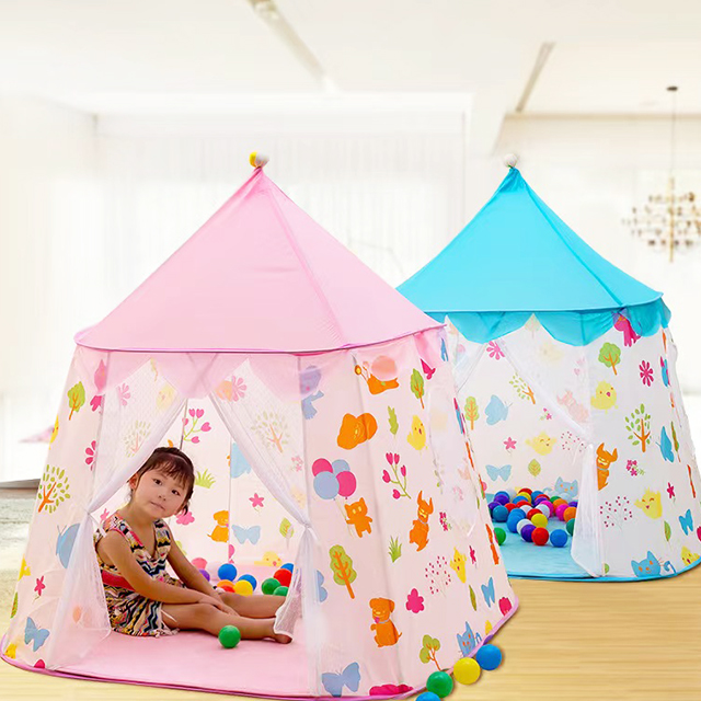 135CM Toy Outdoor Camping Tent Portable Indoor Childrens Princess Castle Play Tent