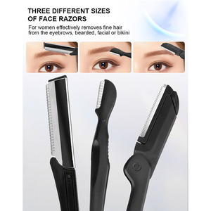 Pinzas Multiusos de Acero Inoxidable, Recortador de Cejas, Tijeras, Cepillo para Pestañas, Depiladores Faciales, Kit de Herramientas de Maquillaje GZ RTS, Pedido Mixto al por Mayor - Product Image 2