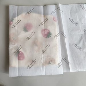 Papier de soie imprimé personnalisé recyclable 17 g/m² avec logo, sans acide, emballage de marque pour vêtements, chaussures, cadeaux, MOQ <span class=keywords><strong>100</strong></span> - Product Image 1