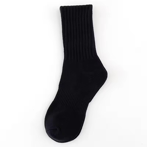 Wholesale Men's Cotton Solid Color Anti-Bacterial Crew <b>Socks</b> – Japanese Style Basketball Sports <b>Running</b> <b>Socks</b> for Athletic Wear - Product Image 3