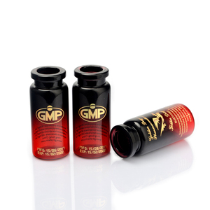 1ml 2ml 5ml 10ml tùy ChỉNh Nóng bán Đỏ lọ nhỏ hình ống vô trùng thủy tinh rỗng lọ - Product Image 3