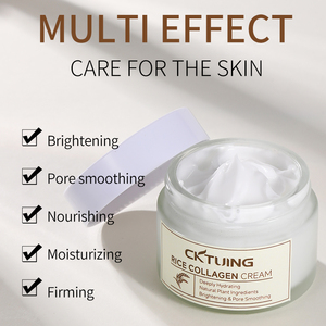 Vegane Aufhellende Hautpflegeprodukte Aufhellende Kollagencreme Hautaufhellende Reis-Gesichtscreme - Product Image 5