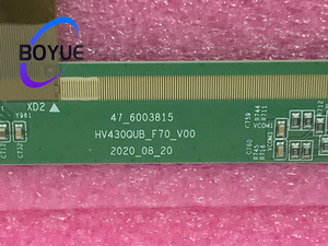 HV430QUB-F70 écran d'affichage lcd du panneau <span class=keywords><strong>TV</strong></span> BOE <span class=keywords><strong>43</strong></span> <span class=keywords><strong>pouces</strong></span> résolution 3840*2160 écrans de télévision lcd led à cellules ouvertes pour la réparation de <span class=keywords><strong>TV</strong></span> led - Product Image 4