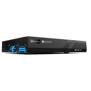 <span class=keywords><strong>Enregistreur</strong></span> vidéo réseau <span class=keywords><strong>NVR</strong></span> PoE 1U 16 ports 16 canaux 4COVR avec détection faciale IA et visionnage des applications d'intrusion pour caméras <span class=keywords><strong>IP</strong></span> PoE 12MP/8MP/5MP - Product Image 1