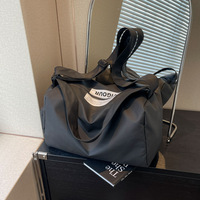 Sac de sport en polyester durable avec fermeture à cordon pour femmes, pratique pour les voyages et le fitness, avec séparation sec-humide
