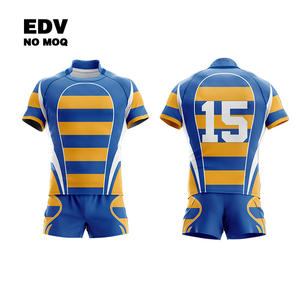 Maillot de rugby personnalisé, vêtements de rugby de football imprimés respirants, options de taille plus disponibles - Product Image 6
