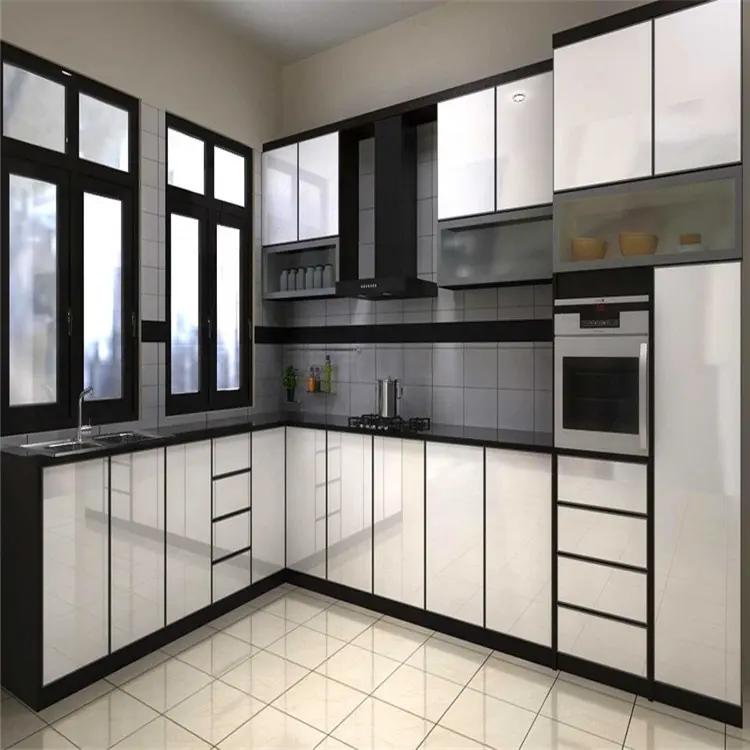 Welpines — armoire de cuisine populaire fabriqué en chine, profil de cadre en aluminium, 2022
