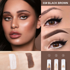 Juego de Lápices Delineadores de Ojos y Cejas a Prueba de Agua, Herramienta de Maquillaje de Contorno Duradera para Maquillaje Permanente - Product Image 5