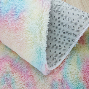 Poilu <span class=keywords><strong>arc</strong></span>-<span class=keywords><strong>en</strong></span>-<span class=keywords><strong>ciel</strong></span> <span class=keywords><strong>tapis</strong></span> pour enfants chambre doux fourrure <span class=keywords><strong>tapis</strong></span> salon enfants bébé chambre pépinière salle de jeux mignon chambre décor <span class=keywords><strong>tapis</strong></span> - Product Image 2