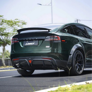 ดิฟฟิวเซอร์หลังคาร์บอนไฟเบอร์ทรง CMST สำหรับ Model X - Product Image 6