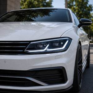 Gruppo Fari LED BK per <span class=keywords><strong>Volkswagen</strong></span> Golf7 MK7 2013-2017, Aggiornamento a <span class=keywords><strong>Golf</strong></span> <span class=keywords><strong>7.5</strong></span> con DRL, Indicatore di Direzione Sequenziale, Proiettore Quadruplo - Product Image 5