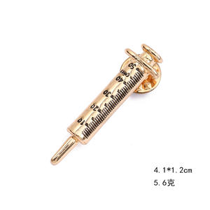 Модная эмалированная брошь в форме сердца для шляпы, новая медицинская брошь, булавка для стетоскопа - Product Image 5