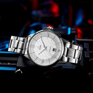 Nouveautés UTIME 2021 Montres mécaniques pour hommes en acier inoxydable, étanches, logo personnalisé, <span class=keywords><strong>prix</strong></span> de gros, automatiques - Product Image 2