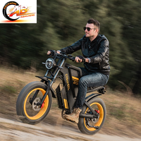 Dropshipping para Bicicleta Eléctrica GT20 de Alta Velocidad (31 mph), 48V, Cuadro de Aleación de Aluminio, Batería de Litio, 4000W, Personalizable