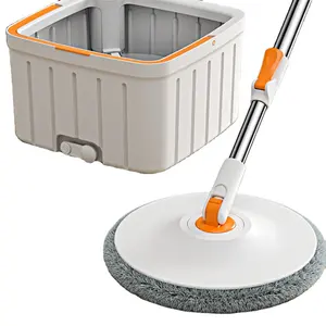 Fregonas de limpieza para el hogar 360 Spin Magic Mop Limpieza de pisos 360 Fregona giratoria y cubo con giro