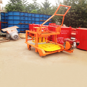 Máquina para Fabricar Bloques de Pavimento Diésel QMR4-<span class=keywords><strong>45</strong></span>, Línea de Producción de Ladrillos, Motor de Cemento, Fácil de Operar, 1 Año de Garantía, Directo de Fábrica a Precio Económico - Product Image 2