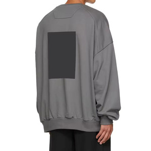 <b>Men</b> Oversized Heavyweight <b>Sweatshirt</b> Loose Fit Premium Casual Material Long Sleeve Crew Neck Comfortable Heavyweight <b>Sweatshirts</b> - Product Image 3