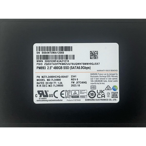 Server Solid State <b>Drive</b> MZ7L3480HCHQ-00A07 PM893 480Gb 6Gb/s - Product Image 1