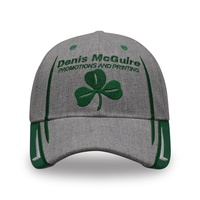 Sombreros deportivos con diseño personalizado para hombres, gorra de béisbol bordada con trébol, diferentes patrones