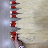 Extensions de cheveux humains Remy 613 blondes 12A en gros, directement de l'usine, 100% cheveux naturels bruts en vrac, double tirage, cuticules alignées