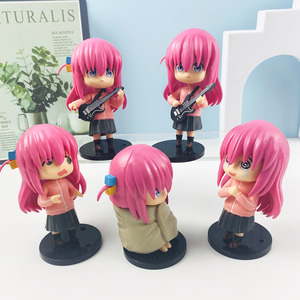 5 pièces/ensemble <span class=keywords><strong>9</strong></span>-10 cm Anime <span class=keywords><strong>Bocchi</strong></span> <span class=keywords><strong>the</strong></span> <span class=keywords><strong>Rock</strong></span> Cosplay PVC Modèle Figurines d'action Collection Jouets Cadeaux - Product Image 5