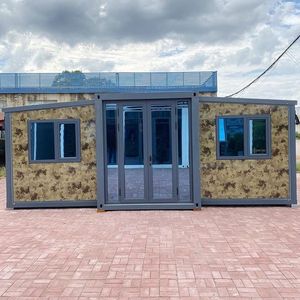 Contenedor de envío portátil pequeño móvil plegable prefabricado expandible listo para usar, casa móvil de acero para vivir, envío fácil - Product Image 6