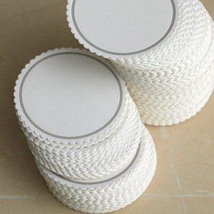 Posavasos de papel con logotipo personalizado para hotel, restaurante, posavasos de papel absorbente desechable, barra KTV, posavasos de cerveza y café, alfombrilla para bebidas - Product Image 5