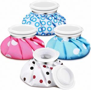 4-Piece Reusable <b>Ice</b> <b>Packs</b> & Hot Water <b>Bags</b> Pain Relief for Body Use Leak-Free Elastic Breathable (Stylish Design) - Product Image 1