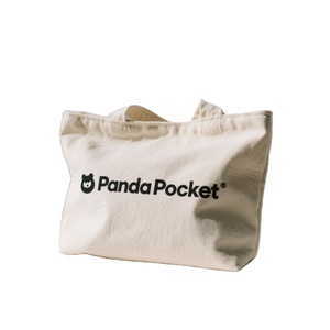 Venta al por mayor bajo Moq reutilizable logotipo personalizado duradero regalo bolsa de comestibles bolsa de compras a granel Nany negro Rosa algodón bolsa de lona - Product Image 3