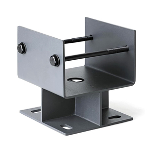 Soporte <span class=keywords><strong>de</strong></span> Anclaje <span class=keywords><strong>para</strong></span> Base <span class=keywords><strong>de</strong></span> Poste <span class=keywords><strong>de</strong></span> Hormigón, Soporte <span class=keywords><strong>de</strong></span> Base <span class=keywords><strong>de</strong></span> Poste en Forma <span class=keywords><strong>de</strong></span> U <span class=keywords><strong>para</strong></span> Pérgola <span class=keywords><strong>de</strong></span> Madera, Soporte <span class=keywords><strong>de</strong></span> Pérgola <span class=keywords><strong>de</strong></span> Metal - Product Image 2