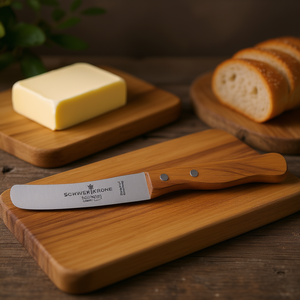 Cuchillo para Mantequilla Schwer Krone de 10 cm con Mango de Madera, Solingen, Alemania - Product Image 3