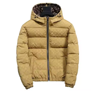 Piumino da <span class=keywords><strong>uomo</strong></span> <span class=keywords><strong>cappotto</strong></span> di alta qualità <span class=keywords><strong>con</strong></span> ampio <span class=keywords><strong>collo</strong></span> di <span class=keywords><strong>pelliccia</strong></span>, giacca invernale da <span class=keywords><strong>uomo</strong></span> originale - Product Image 2