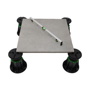 Socles en plastique PP réglables pour sols et accessoires comme pieds réglables pour sol flottant avec pieds de nivellement réglables - Product Image 1