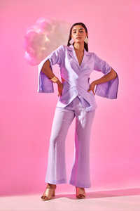 Conjunto Coordinado con Corte Cruzado para Mujer, Conjunto de Dos Piezas con Detalle Moderno, Estilo Moderno y Cómodo - Product Image 3