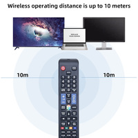 Control remoto de 433MHz para Samsung UE46F7000 UE32F6540AB UE32F6800AB UE40F6400 UE40F6800 BN5900376B LED 3D Smart TV