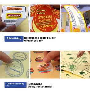 Etiqueta de Vinilo para Frascos de Vidrio de 2ml, 5ml y 10ml para Cosméticos, Reduce el Peso, para Péptidos y Perfumes, Fácil de Transferir - Product Image 4