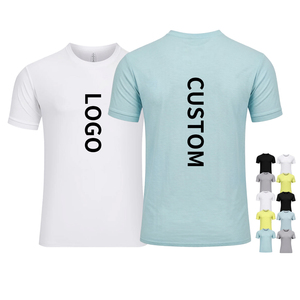 <b>Men</b> Training Dry Fit Shirts Soild Color 100% Polyester Breathable Tops Gym Running T-shirt for <b>Men</b> Workout - Product Image 1