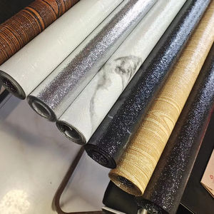 Película Compuesta de <span class=keywords><strong>PET</strong></span>/PE/<span class=keywords><strong>PET</strong></span> Moderna, Ecológica, con Aislamiento Térmico, Impermeable y Retardante de Llama para Decoración de Muebles con Acabado de Grano de Madera - Product Image 1