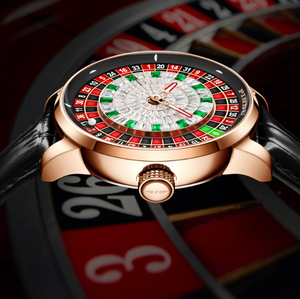 Reloj Automático Mecánico de Lujo para Hombre con Logotipo Personalizado, Fabricante de Equipos Originales, Diseño de Ruleta de Casino - Product Image 2