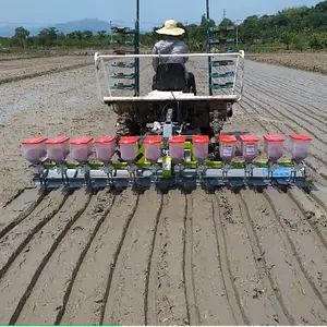 Máquina de siembra directa de arroz, 12 filas, para granja