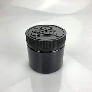 Factory Wholesale Customized Smell Proof Cr Push Down Cap Pet <b>Plastic</b> Concentrate Storage <b>Jar</b> 3.5g Dried Flower Packaging <b>Jar</b> - Product Image 2
