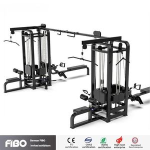 جهاز تمارين منزلي شامل متعدد الوظائف، آلة سميث فولاذية، جهاز تدريب للقرفصاء والضغط وتمارين العضلات الثلاثية الرؤوس - Product Image 4