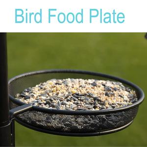 4 kanca kuş besleyici yemek istasyonu asılı kiti Metal Suet besleyici kuş banyosu duş direği ağır kuş besleyici <span class=keywords><strong>stand</strong></span>ı dış için - Product Image 5