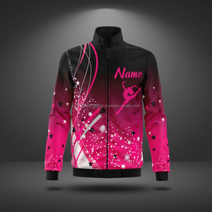แจ็คเก็ตวอร์มอัพสำหรับนักเต้น, เสื้อวอร์มสำหรับฝึกซ้อมเต้น - Product Image 3