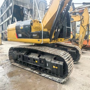 รถขุด CAT 330D สีเหลือง มือสอง อุปกรณ์ก่อสร้างแบบตีนตะขาบ - Product Image 6