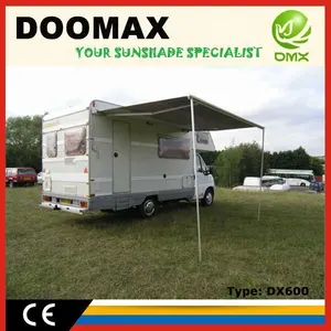 DX600 Remote Controlled Canvas Retractable Car RV Awning