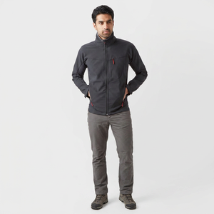 Custom Logo <b>Men</b> Softshell <b>Jacket</b> Sale <b>Long</b> Sleeves Stand Collar Waterproof Hooded Vintage New Design Polyester/Cotton - Product Image 1