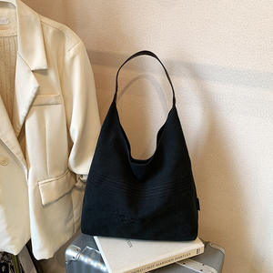 Nouveau sac fourre-tout léger à rayures décontractées et lettres, style vintage, pour mère et fille - Product Image 5